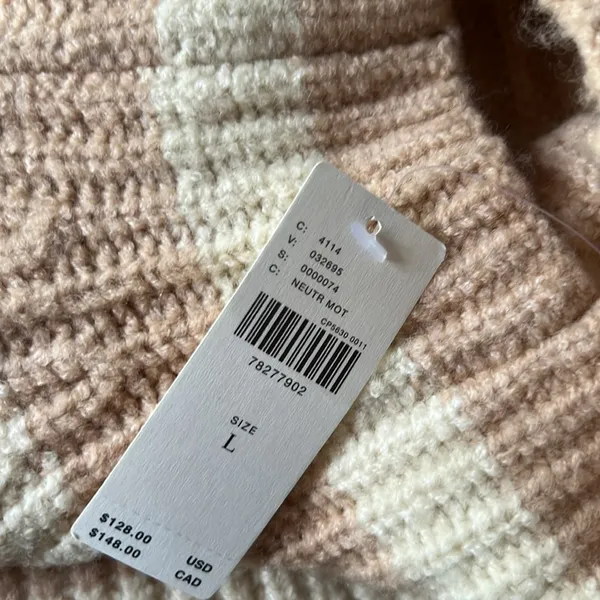 Anthropologie Maeve Striped Turtleneck NEW - Image 3