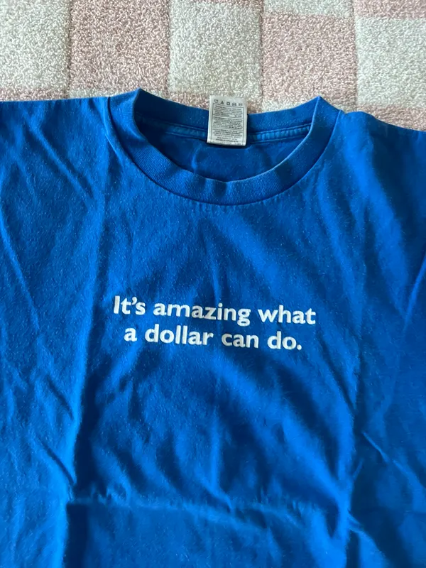 Tee Blue Size XL - Image 2
