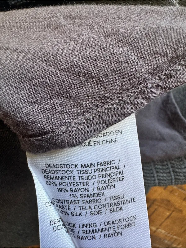 Reformation Melanie top in dark gray - Image 10