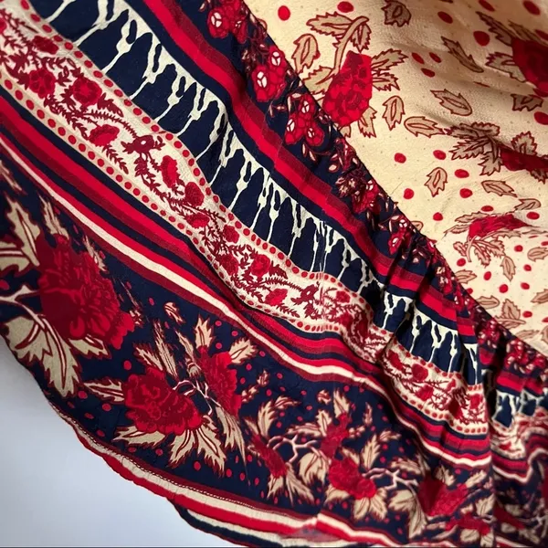 Faithfull The Brand X Anthropologie Melia Midi Dress Cottagecore Boho US 10 - Image 12