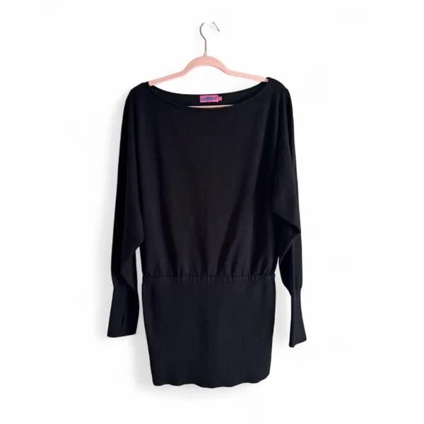 Edikted Women's Eve Off Shoulder Knit Mini Dress 90s Sweater Dress Size M - Image 4