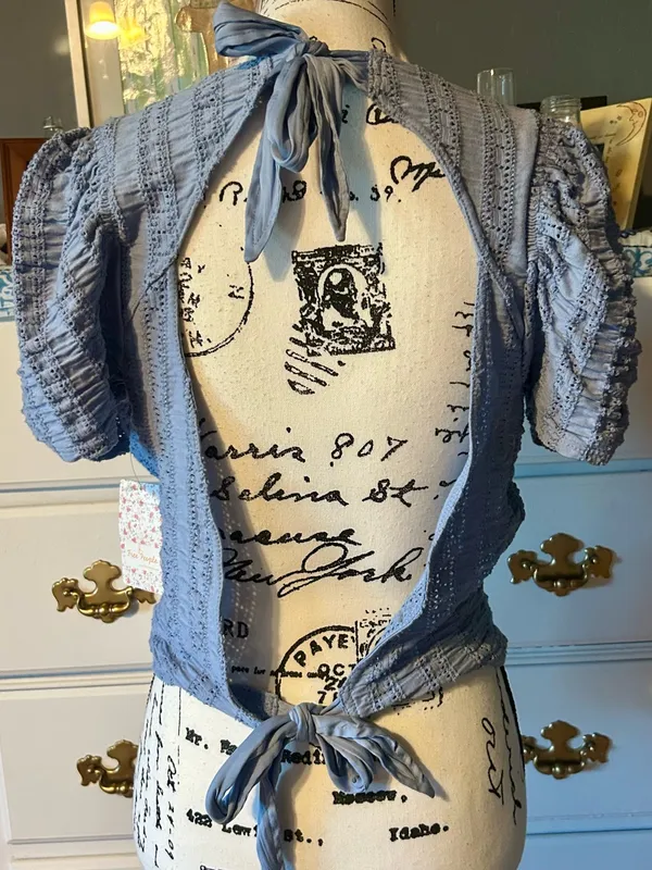 Free People Star Struck Tie-Back Tee - Image 4