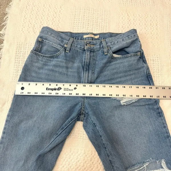 Levi's 30 '94 Baggy mid rise straight leg distressed jean J2 2753 - Image 6
