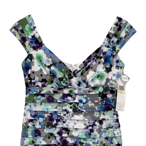 London Times Pencil Floral Formal Dress Size 4 NWT Womens - Image 2