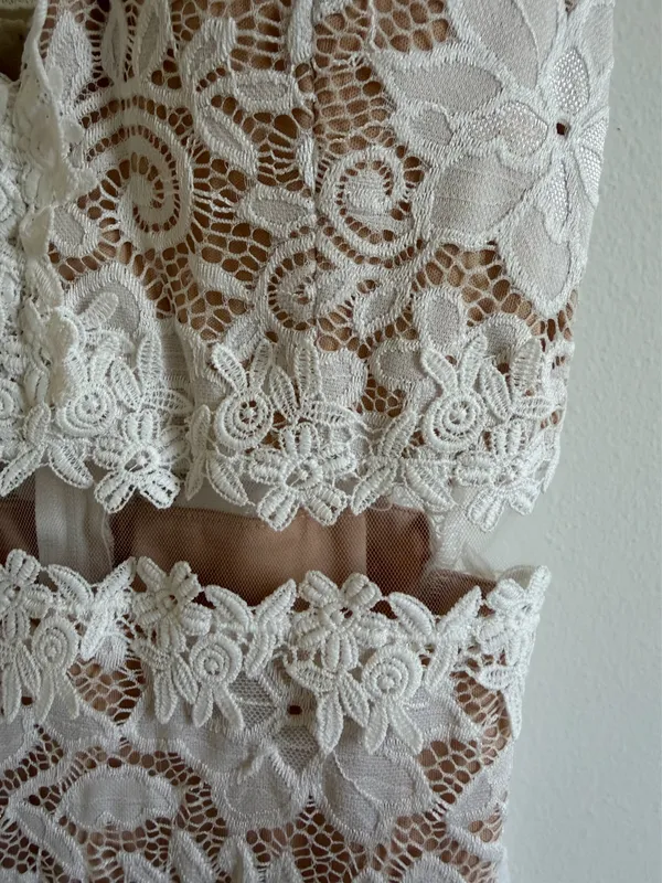 Windsor Dress Lace White - Image 3