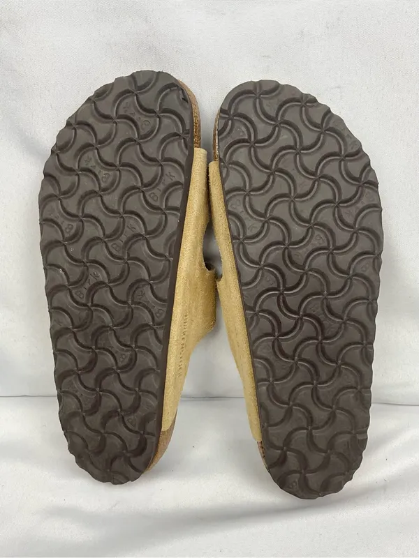 Birkenstock Arizona Taupe Suede Sandals Slides Women’s Size 36 - Image 8