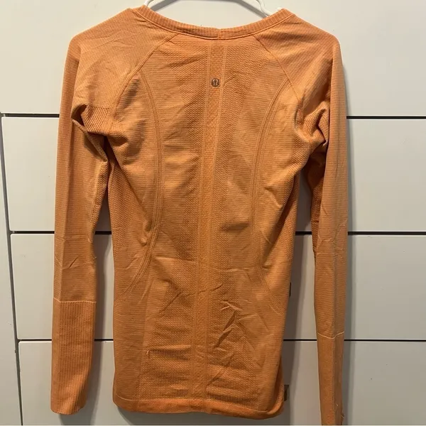 Lululemon Creamscicle Pop Swiftly tech Long Sleeve - Image 4