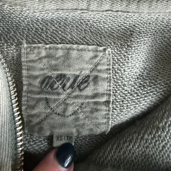 Aerie Sun's Out Quarter Zip Sweatshirt - Image 6