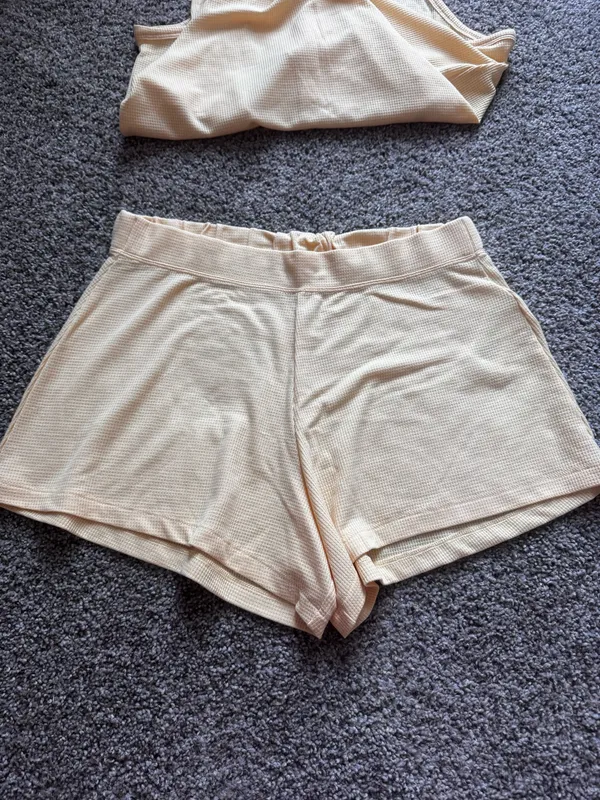 Athleta Wind Down Sleep Cami S Yellow - Image 6