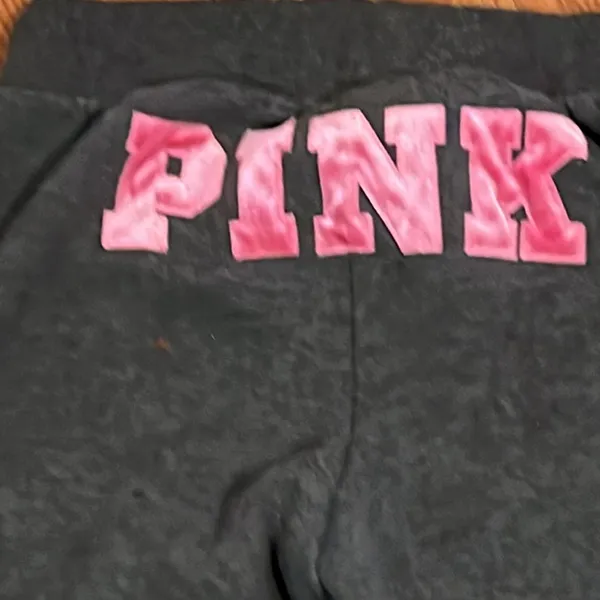 Pink joggers. Small great condition and super comfy. - Image 4