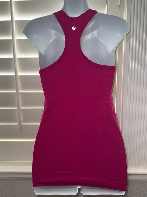 Lululemon Swiftly Tech Racerback Tank Top 2.0 Deep Luxe Pink Size 2 - Image 4