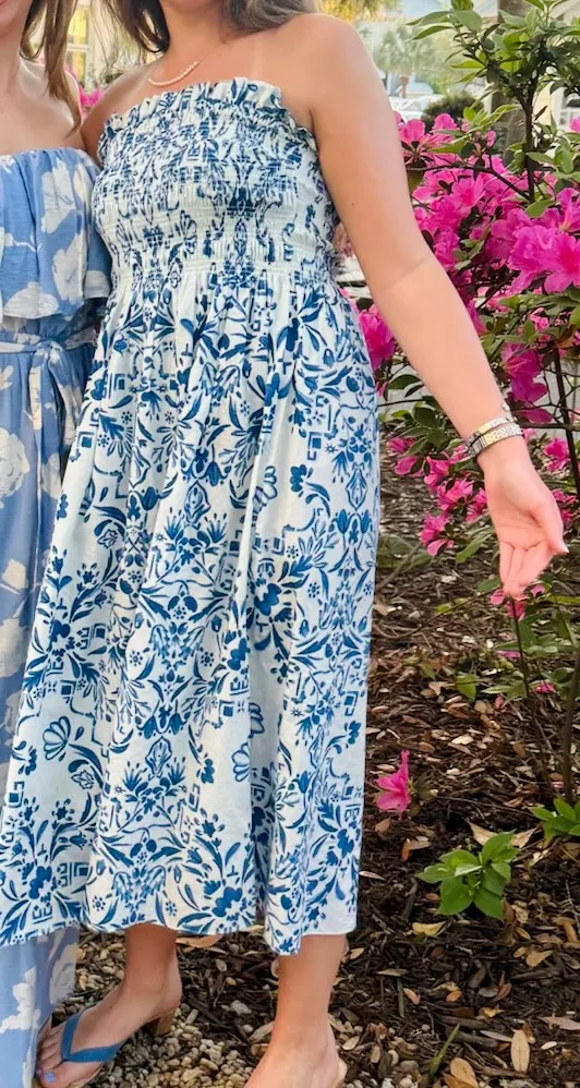 Blue H and M Dress - Image 2