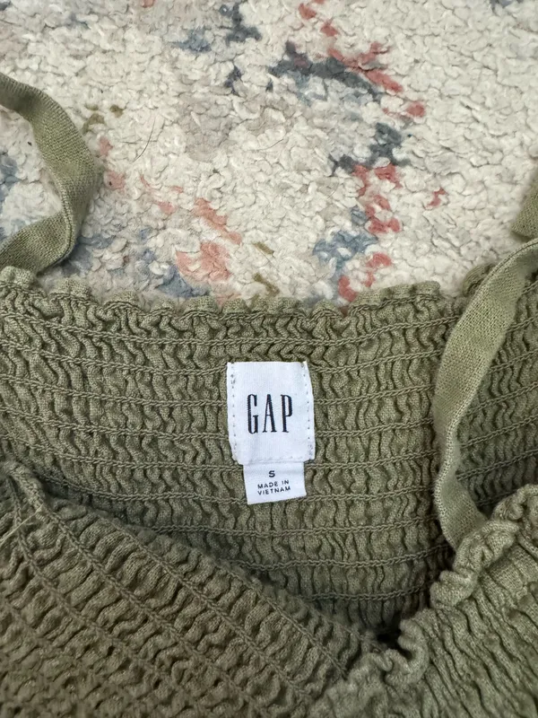 GAP cropped green dress - Image 2