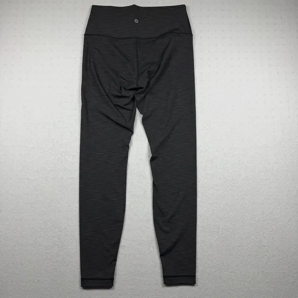 Lululemon Wunder Under High-Rise Leggings Size 8 Gray Heather 28” - Image 3