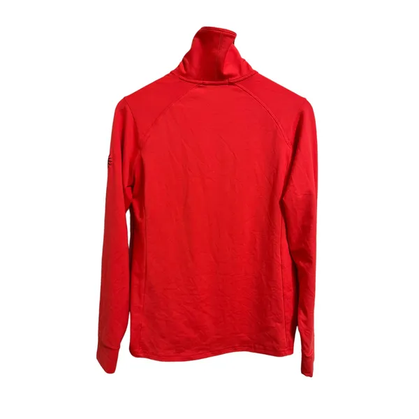 Ralph Lauren Polo Golf 1/3 zip up Coral pullover‎ size Medium - Image 6