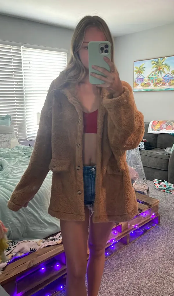 SheIn Teddy Coat - Image 2