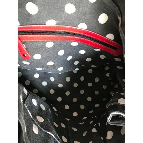Disney Minnie Mouse Loungefly Large Tote EUC Black - Image 7