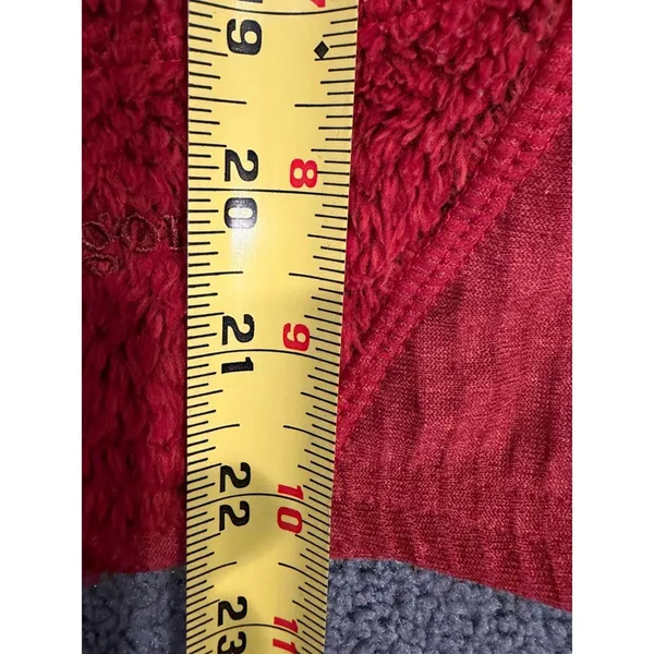 Patagonia R Series Fleece Vest Women’s M Red Zip Regulator Polartec Gorpcore - Image 11