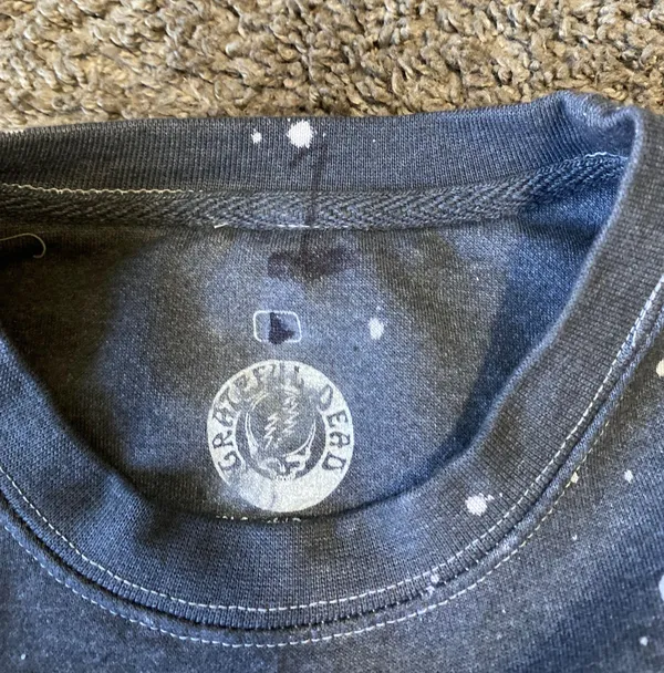 Urban Outfitters Grateful Dead Bleach Sweatshirt Small - Image 6