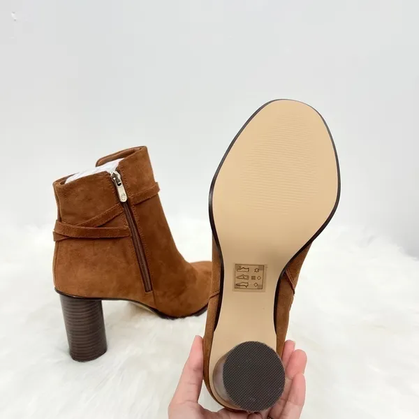 Draper James TEGAN booties in Cognac size 8.5 NWOB - Image 4