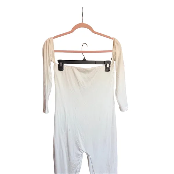 Bumpsuit‎ Off Shoulder Long Sleeve Maternity Jumpsuit The Bella Size Medium - Image 11