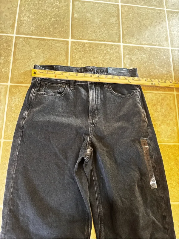 American Eagle Outfitters Charcoal Black Boyfriend Jeans - Image 6