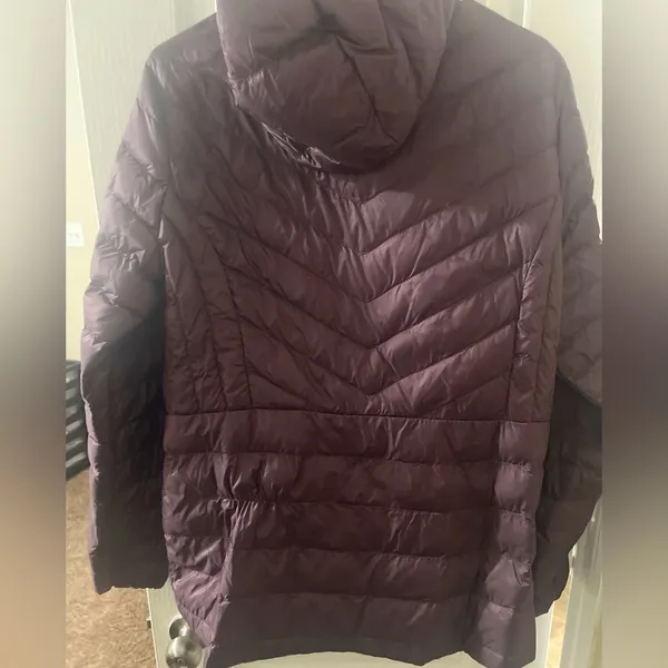 32 Degrees Women's Puffer Jacket - Dark Purple - Image 2
