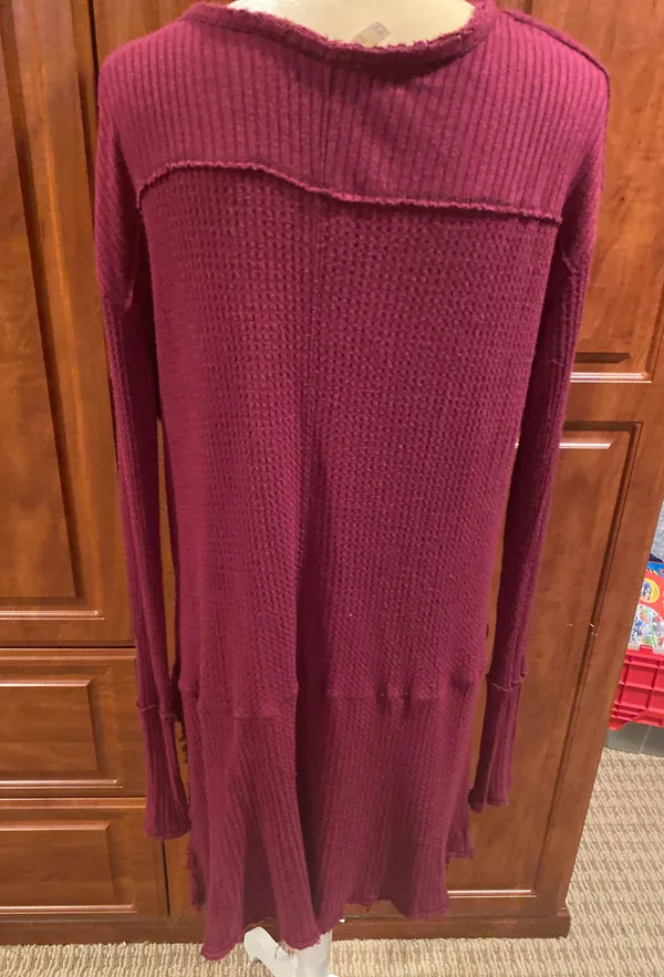 Free People Maroon Top - Image 2