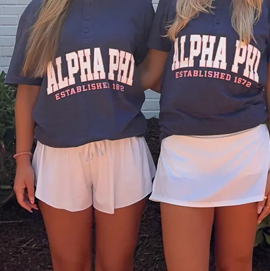 Alpha Phi Gildan T-Shirt - Image 4