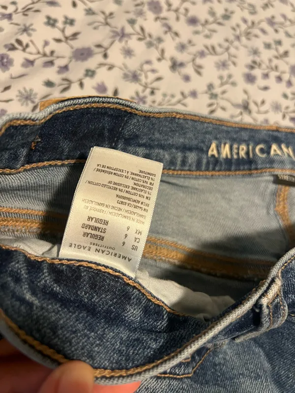 American Eagle Denim Medium Wash Jeans - Image 3