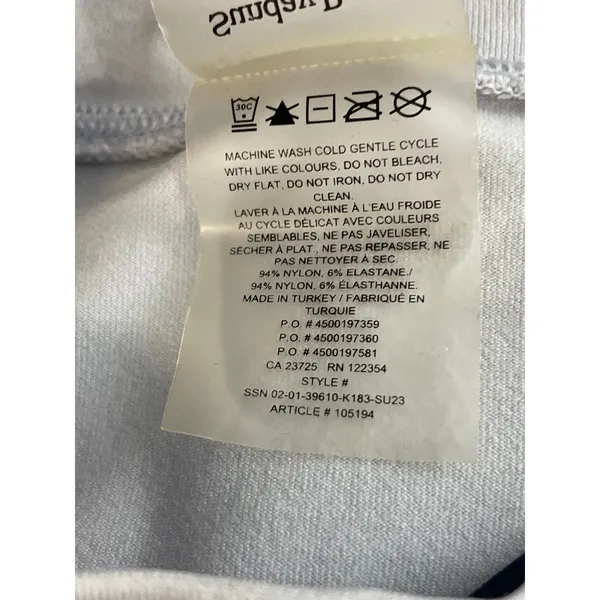 Aritzia Sunday Best Sinch Seamless Women's Short Sleeve Crop Tee T-shirt Top S - Image 6