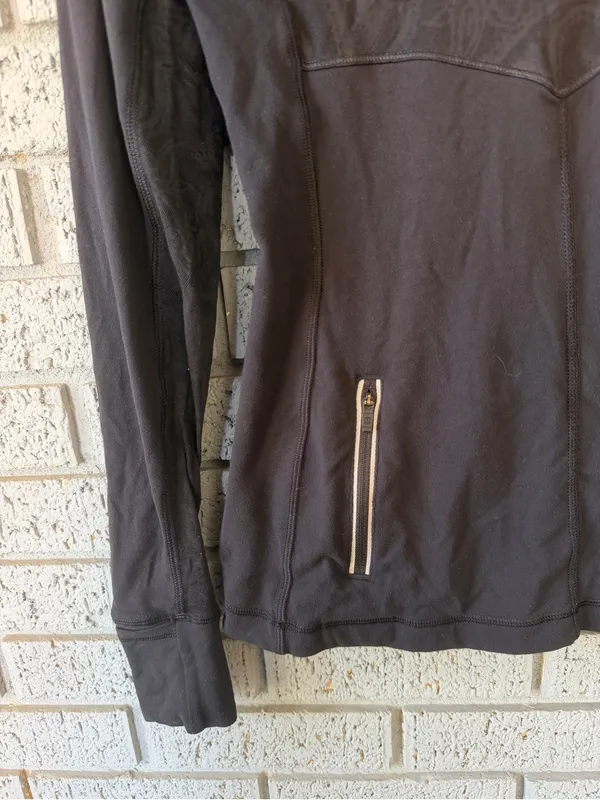 Lululemon Star Runner Long-Sleeve Black Half-Zip Athletic Top - Image 15