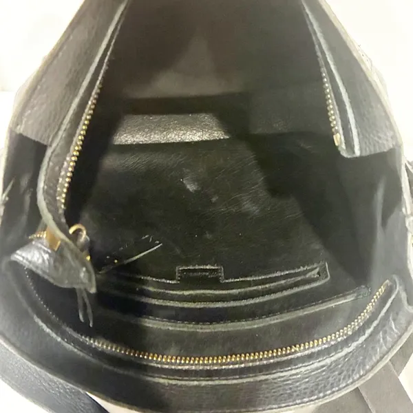 Madewell Black Leather The Transport Bucket Bag Shoulder Bag - Image 2