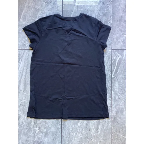 Quince NWOT Black Cotton Modal Crew Neck Swing Tee Shirt XS HFMCOL006 - Image 5