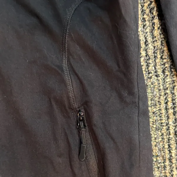 Forever 21 Black Utility Jacket with White Lettering - Image 3