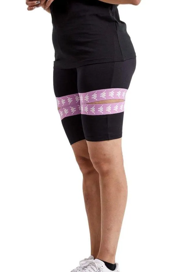 NWT Kappa 222 Banda Fuig 3 High Rise Cutout Womens Bike Shorts Sz Large - Image 2
