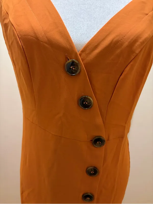 Women's Spaghetti Strap Button - Image 2