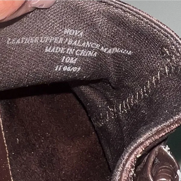 Aldo Dark Brown Leather Mules Size 10 - Image 7