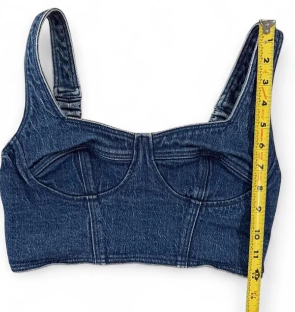 Rollas Rochelle Bustier Pam Blue Small - Image 6