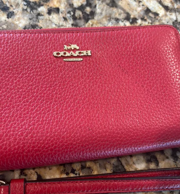 Red Accordion Wallet - Image 3