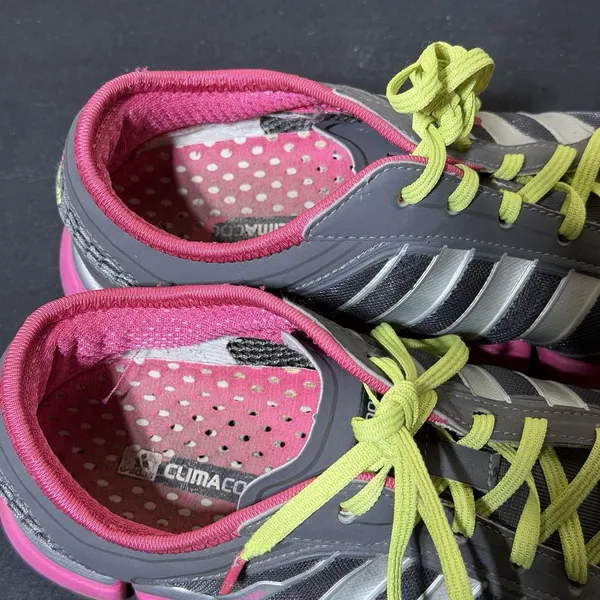 Adidas Climacool Oscillations running shoes in gray and‎ pink Size 8 - Image 6