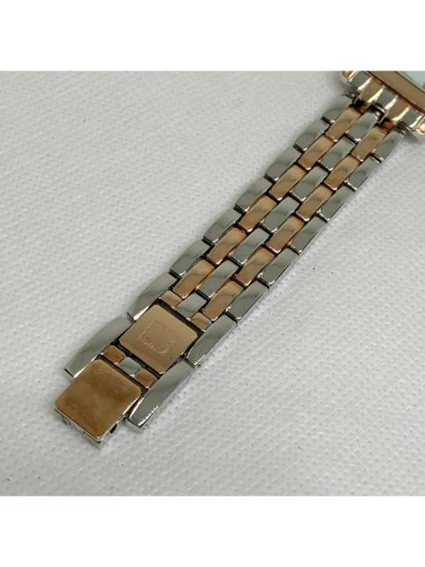 Liz Claiborne women watch two tone 22mm quartz Roman numeral 7” running - Image 5