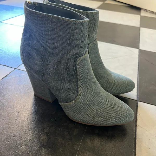 NEW G by Guess Denim Ankle Booties - Image 3