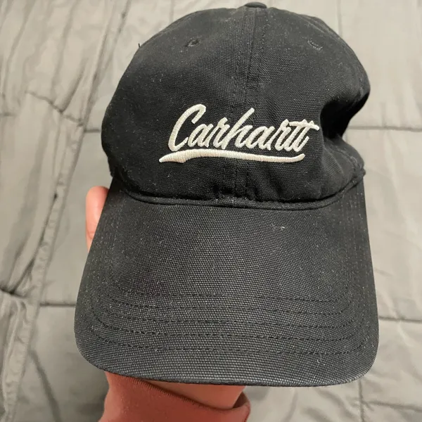 Carhartt Women's Canvas Script Graphic Cap (Black, One Size) - Image 12