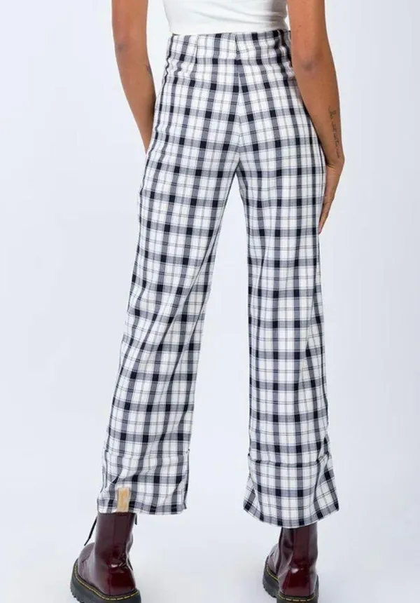 Princess Polly Plaid Straight Leg Pants NWOT - Image 8