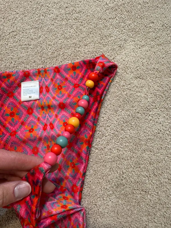 Strawberry Milk Mob Starburst Bikini Bottoms - Image 4