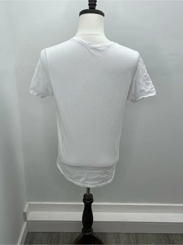 1994 MTV Spring Break White Graphic Adult Vintage T-Shirt Small - Image 5