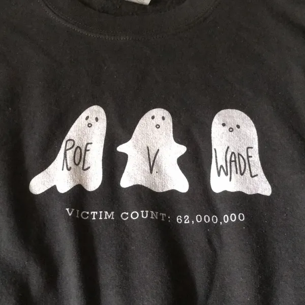 Gildan Roe V Wade ghost crewneck - Image 7