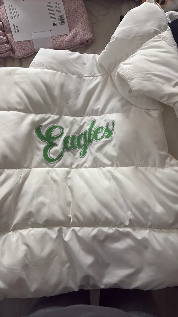 Eagles Vest White Size L - Image 2