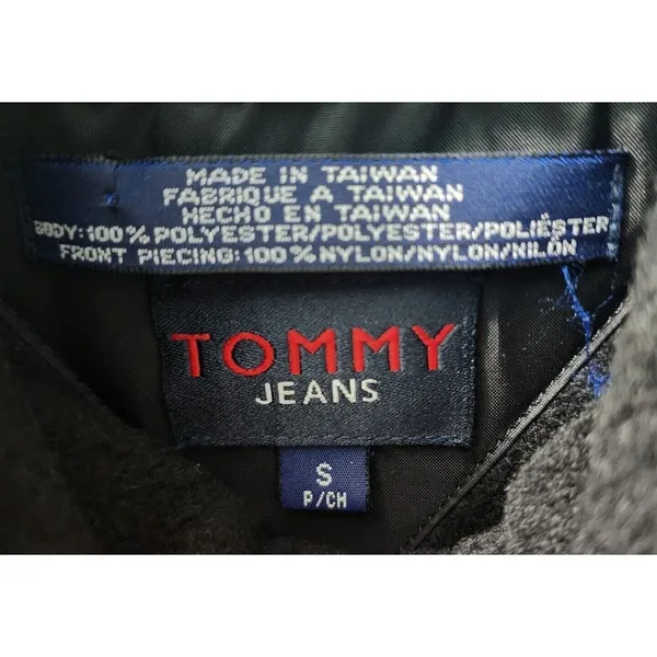 Tommy Hilfiger Fleece Vest Puffer Panel‎ Full Zip Sleeveless Jacket - Image 5